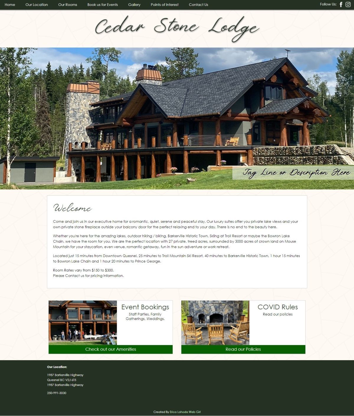 Cedar Stone Lodge