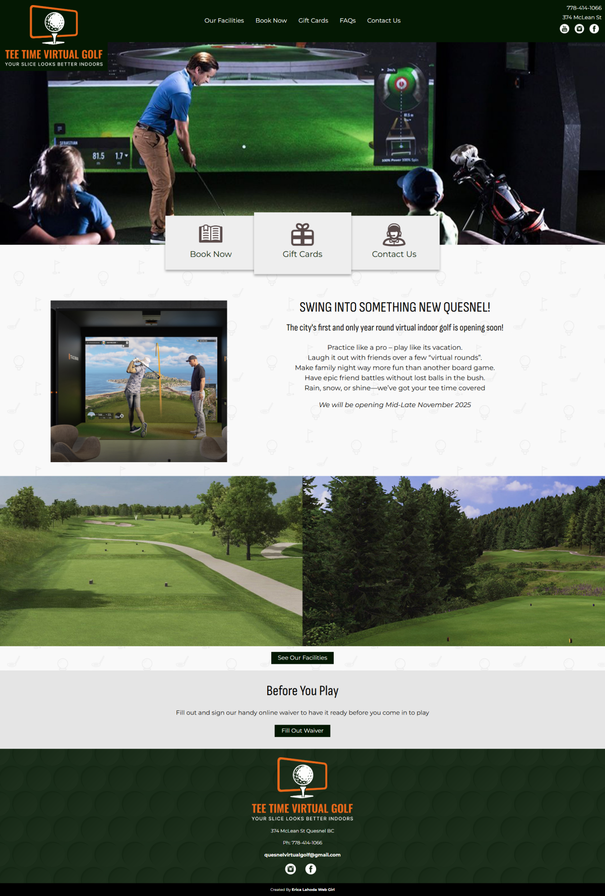 Tee Time Virtual Golf Quesnel